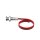Metzler - Indicator Light 6mm - LED Illumination red - IP67 IK10 - Stainless Steel - Flat - Solder Contacts