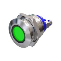 Metzler - Indicator Light 19mm - LED Illumination green -...