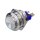 Metzler - Push button momentary 22mm - IP67 IK10 - Stainless steel - Protruding - Soldering contacts