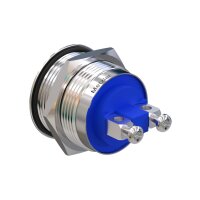 Metzler - Push button momentary 22mm - IP67 IK10 - Stainless steel - Protruding - Screwed contacts