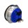 Metzler - Push button momentary 40mm - LED Circular Illumination RGB - IP67 IK10 - Stainless steel - Flat - Soldering contacts