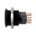 Metzler - Drucktaster 19mm - LED Ringbeleuchtung RGB - IP67 IK10 - Aluminium - Flach - Lötanschluss