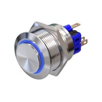 Metzler - Push button latching 25mm - LED Circular...