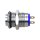 Metzler - Push button momentary 12mm - IP67 IK10 - Stainless steel - Protruding - Soldering contacts