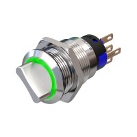 Metzler - Rotary Switch19mm - LED Circular Illumination...