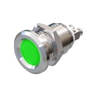 Metzler - Indicator Light 12mm - LED Illumination green -...